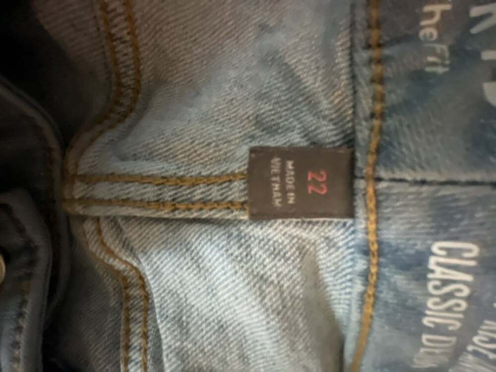 Torrid High-Rise Ankle Crop Classic Denim Light Wash Jeans Size 22 - Picture 6 of 8